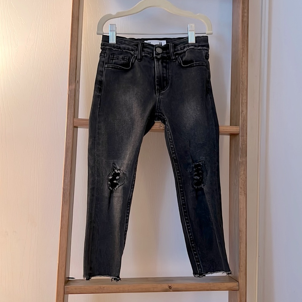 Cotton On Girls Black Denim Size 4